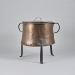 664927 Copper cauldron